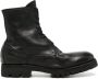 Guidi lace-up leather boots Black - Thumbnail 1