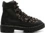 Guidi lace-up leather boots Black - Thumbnail 1