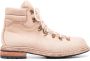 Guidi lace-up leather boots Pink - Thumbnail 1
