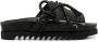 Guidi lace-up leather sandals Black - Thumbnail 1