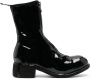Guidi laminated leather boots Black - Thumbnail 1