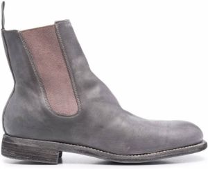 Guidi leather Chelsea boots Grey