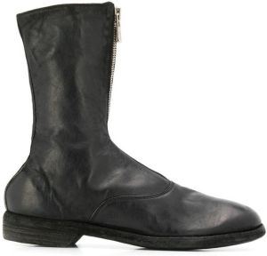 Guidi mid-calf length boots Black