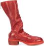Guidi rear-zipped boots Red - Thumbnail 1