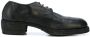 Guidi round toe lace up derby shoes Black - Thumbnail 1