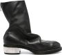 Guidi round-toe leather boots Black - Thumbnail 1
