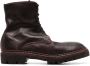 Guidi round-toe leather boots Red - Thumbnail 1