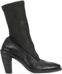 Guidi sock ankle boots Black