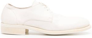 Guidi tonal lace-up shoes White