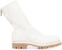 Guidi zip-fastening leather ankle boots White - Thumbnail 1