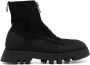 Guidi zip-front horse-leather boots Black - Thumbnail 1