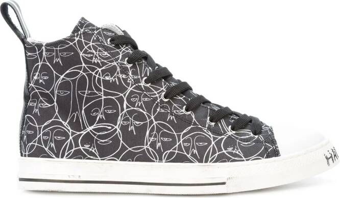 Haculla One Of A Kind hi-top sneakers Black