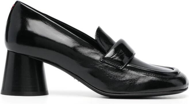 Halmanera Dani 55mm leather loafers Black