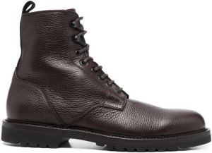 Harrys of London lace-up combat boots Brown