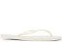 Havaianas Slim textured flip-flops White - Thumbnail 1