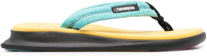 Havaianas Tradi Zori wedge flip-flops Blue