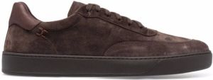 Henderson Baracco almond toe lace-up sneakers Brown