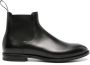 Henderson Baracco almond-toe leather ankle boots Black - Thumbnail 1