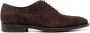 Henderson Baracco almond-toe suede oxford shoes Brown - Thumbnail 1