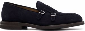 Henderson Baracco buckle-detail loafers Blue