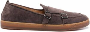 Henderson Baracco Corfu monk-strap loafers Brown