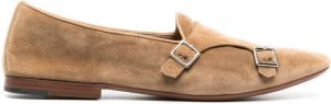 Henderson Baracco double-bucked loafers Brown