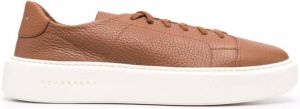 Henderson Baracco flatform lace-up sneakers Brown