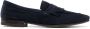 Henderson Baracco fringe-detail suede loafers Blue - Thumbnail 1