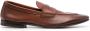 Henderson Baracco grained leather loafers Brown - Thumbnail 1