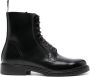 Henderson Baracco lace-up leather boots Black - Thumbnail 1