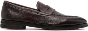Henderson Baracco leather Penny loafers Brown