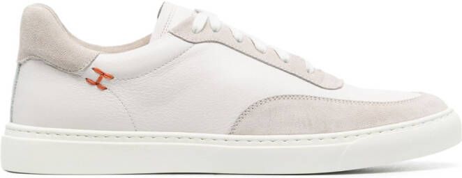 Henderson Baracco low-top leather sneakers Neutrals