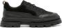 Henderson Baracco panelled lace-up sneakers Black - Thumbnail 1