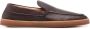 Henderson Baracco pebbled leather loafers Brown - Thumbnail 1