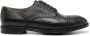 Henderson Baracco perforated leather derby shoes Black - Thumbnail 1