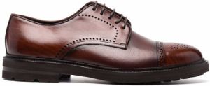 Henderson Baracco polished derby shoes Brown