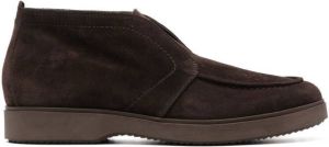 Henderson Baracco slip-on suede boots Brown