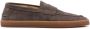 Henderson Baracco suede penny loafers Brown - Thumbnail 1