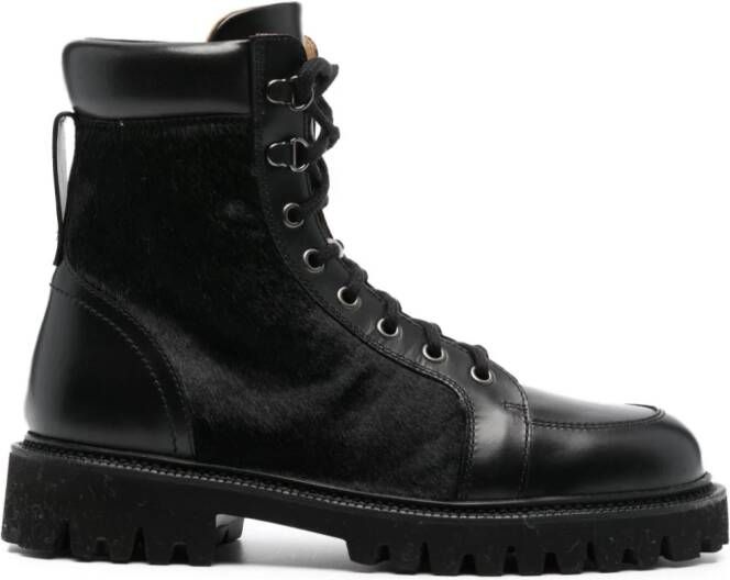 Henderson Baracco Tania leather ankle boots Black