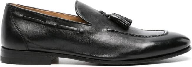 Henderson Baracco tassel-embellished leather loafers Black