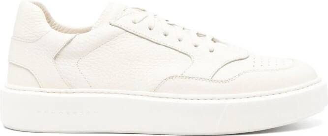 Henderson Baracco Teseo leather sneakers White