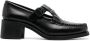 Hereu Alber 50mm cut-out loafers Black - Thumbnail 1