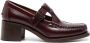 Hereu Alber 50mm leather pumps Red - Thumbnail 1
