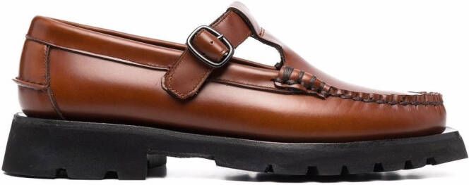 Hereu Alber T-bar loafers Brown