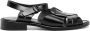 Hereu Ancora cut-out leather sandals Black - Thumbnail 1