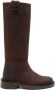 Hereu Anella 45mm suede boots Brown - Thumbnail 1