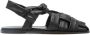 Hereu Bena interwoven leather sandals Black - Thumbnail 1