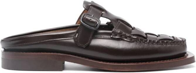 Hereu Bonell leather loafers Brown