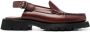 Hereu cut-out detail leather loafers Brown - Thumbnail 1