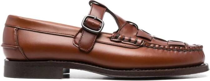 Hereu Maqueda leather loafers Brown